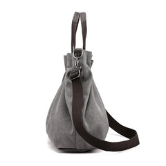 Women's Canvas Hobo Handbag Large Capacity Shoulder Bag