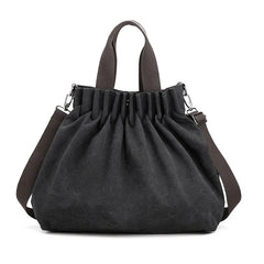 Women's Canvas Hobo Handbag Large Capacity Shoulder Bag