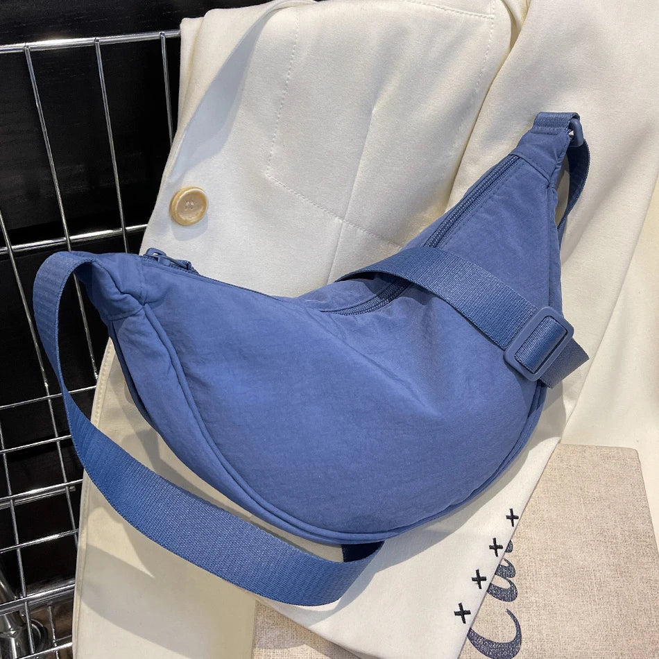 Women's Hobos Side Shoulder Bag Nylon Messenger Bags Large Capacity