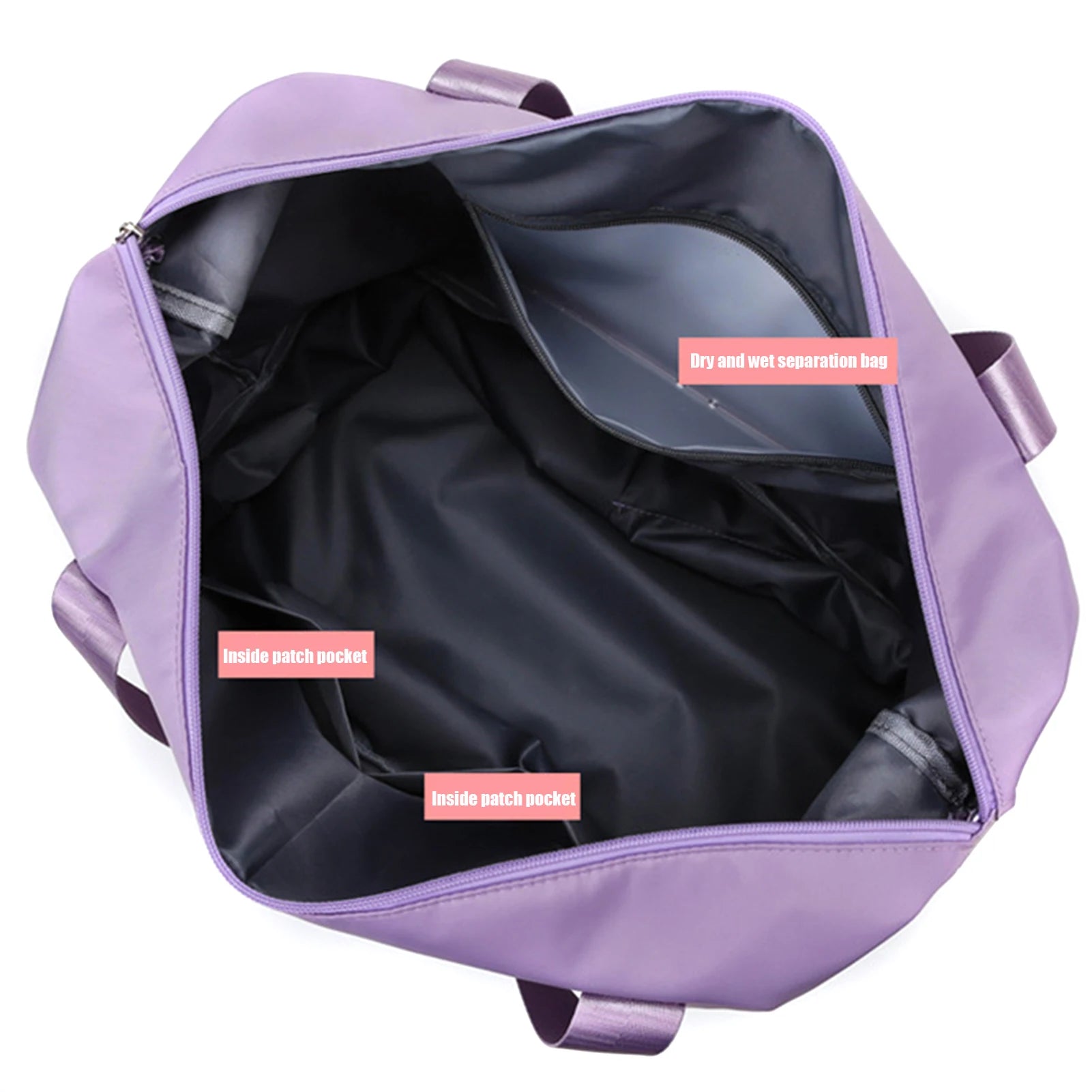 Women's Large Capacity Travel Storage Bag Outdoor Waterproof Pouch