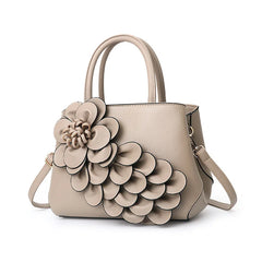 Floral Leather Tote Bag Shoulder Bag for Women Ladies Sac a main femme