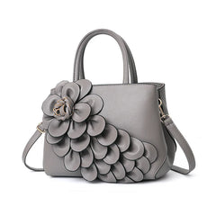 Floral Leather Tote Bag Shoulder Bag for Women Ladies Sac a main femme