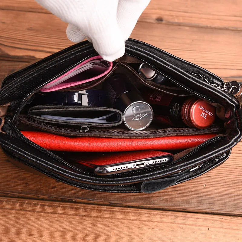 Women's Messenger Bags Crossbody Tassel Small Bags Female Leather Handbags