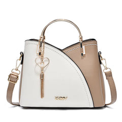 Women's One Shoulder Bag High Capacity High Style Female Contrast Multi-function