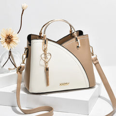Women's One Shoulder Bag High Capacity High Style Female Contrast Multi-function