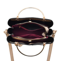 Women's One Shoulder Bag High Capacity High Style Female Contrast Multi-function