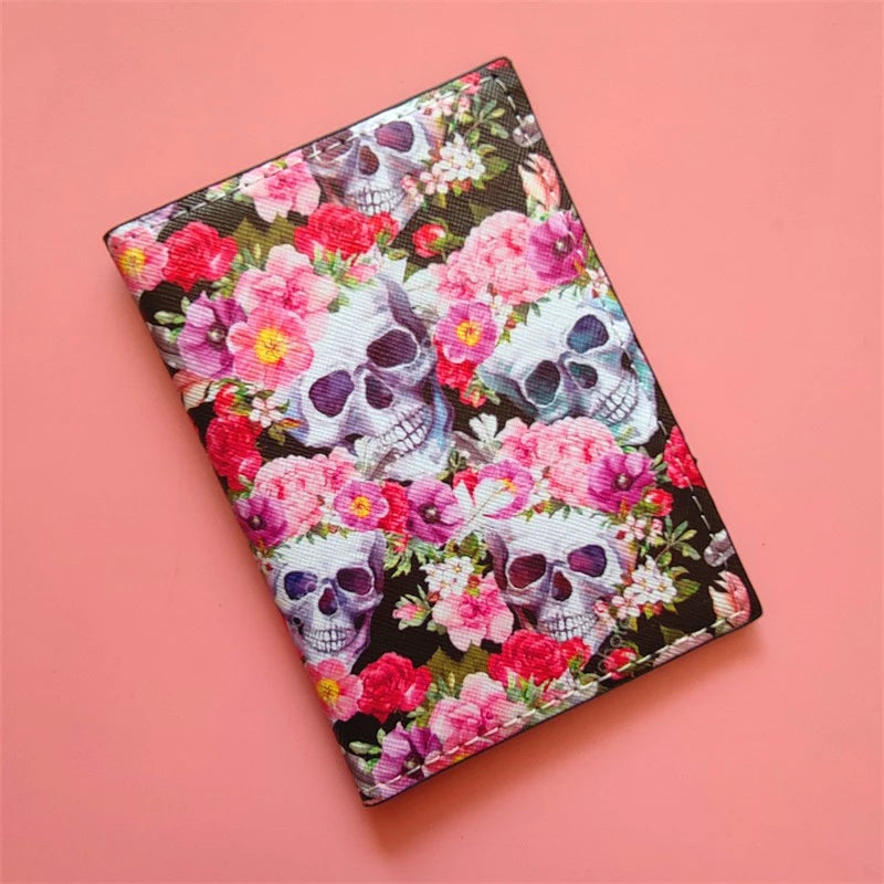 Women's Passport Cover Ticket Holder Travel Case