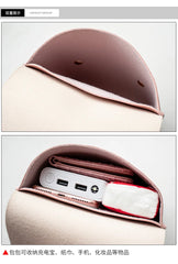 Women's Small Square Messenger Bag PU Cover Lady Mini Shoulder Bag