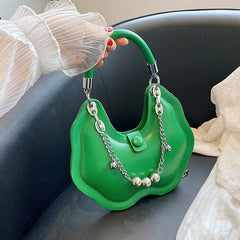 Women's Shoulder Bag Chain Clouds Handbag High Leather Lady Crossbody Bags