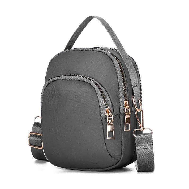 Women's Shoulder Bag Multifunctional Wallet Nylon Oxford Cloth Messenger Bag