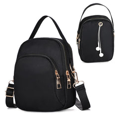 Women's Shoulder Bag Multifunctional Wallet Nylon Oxford Cloth Messenger Bag