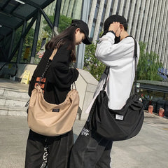 Nylon Shoulder Bag Large Capacity Handbag Crossbody Shopper Bags