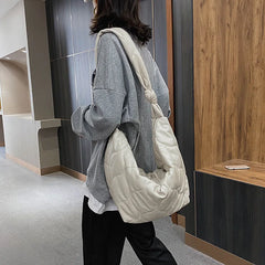 Winter Ladies Handbag Crossbody Bag Girl PU Leather Hobo Bag