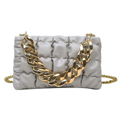 Chain Quilted Shoulder Purses Handbag Female Clutch Bags Ladies Hand Bag