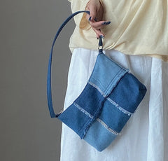Denim Shoulder Bag for Women - High Quality Handbag