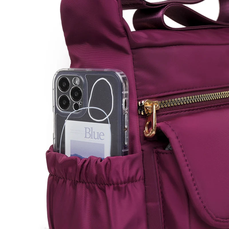 Women's Shoulder bag High Female CrossBody Bag Travel Handbag Nylon Multi-pocket