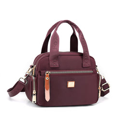 Women's Nylon Shoulder Bag Crossbody Tote Messenger Satchel