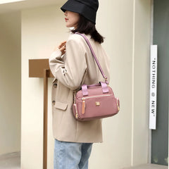 Women's Nylon Shoulder Bag Crossbody Tote Messenger Satchel