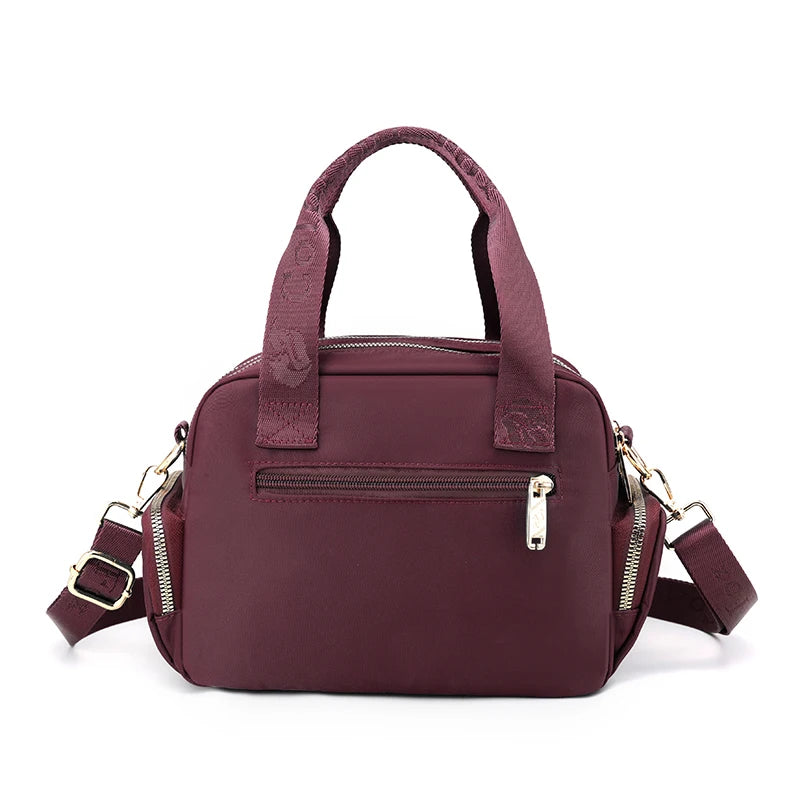 Women's Nylon Shoulder Bag Crossbody Tote Messenger Satchel