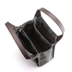 Women's Canvas Shoulder Bag Top-Handle Purse Leisure Handbag Tote