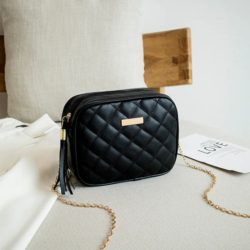 Women's Small Crossbody Bag Lightweight PU Leather Messenger Bag