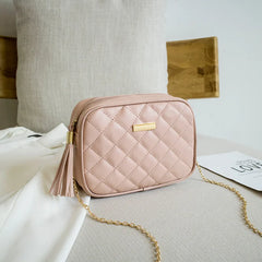 Women's Small Crossbody Bag Lightweight PU Leather Messenger Bag