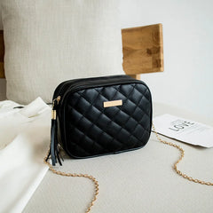 Women's Small Crossbody Bag Lightweight PU Leather Messenger Bag