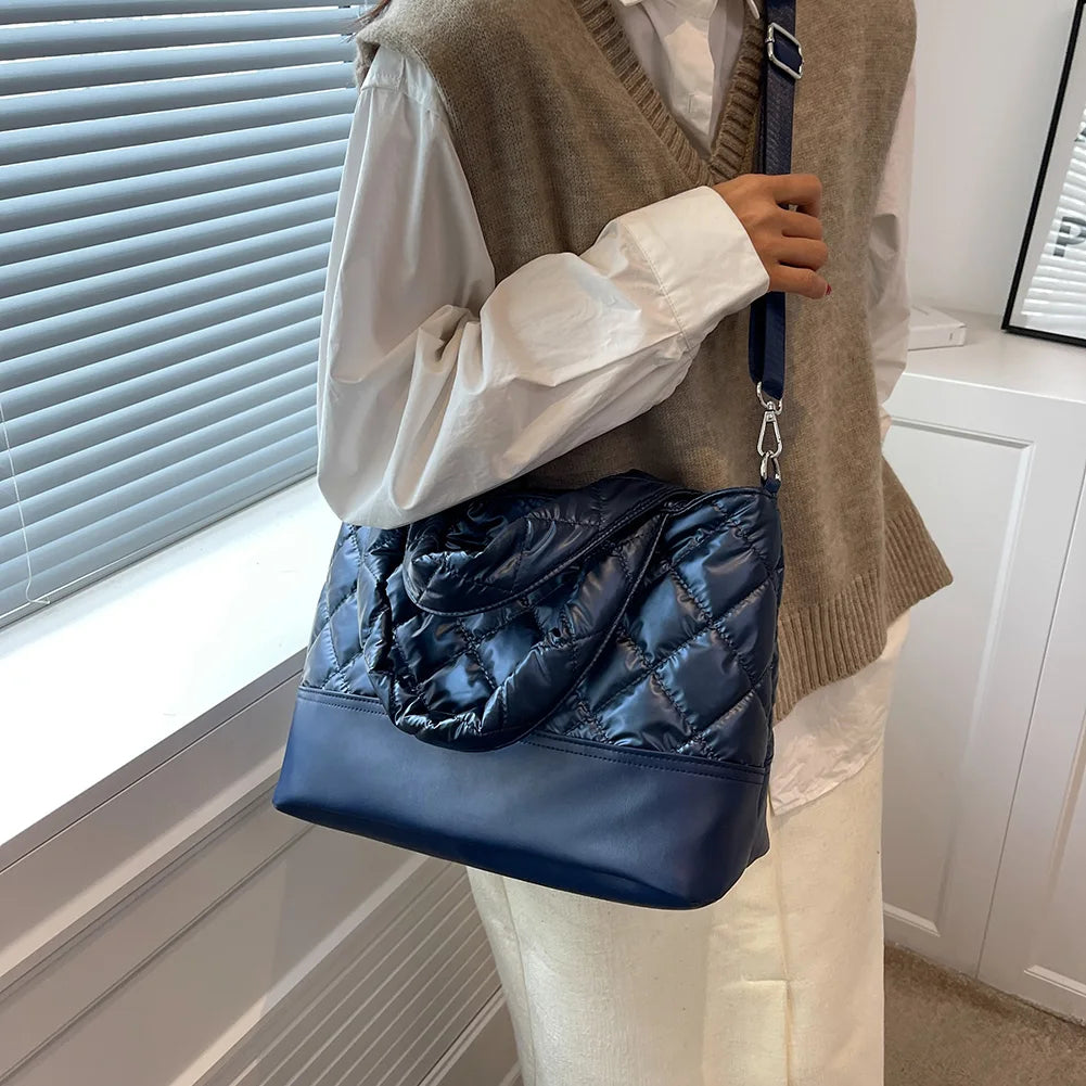 Autumn Winter Women's Purse Large Capacity Tote Bag Messenger Bag