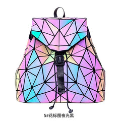 Luminous Women's Backpack Drawstring School Bag