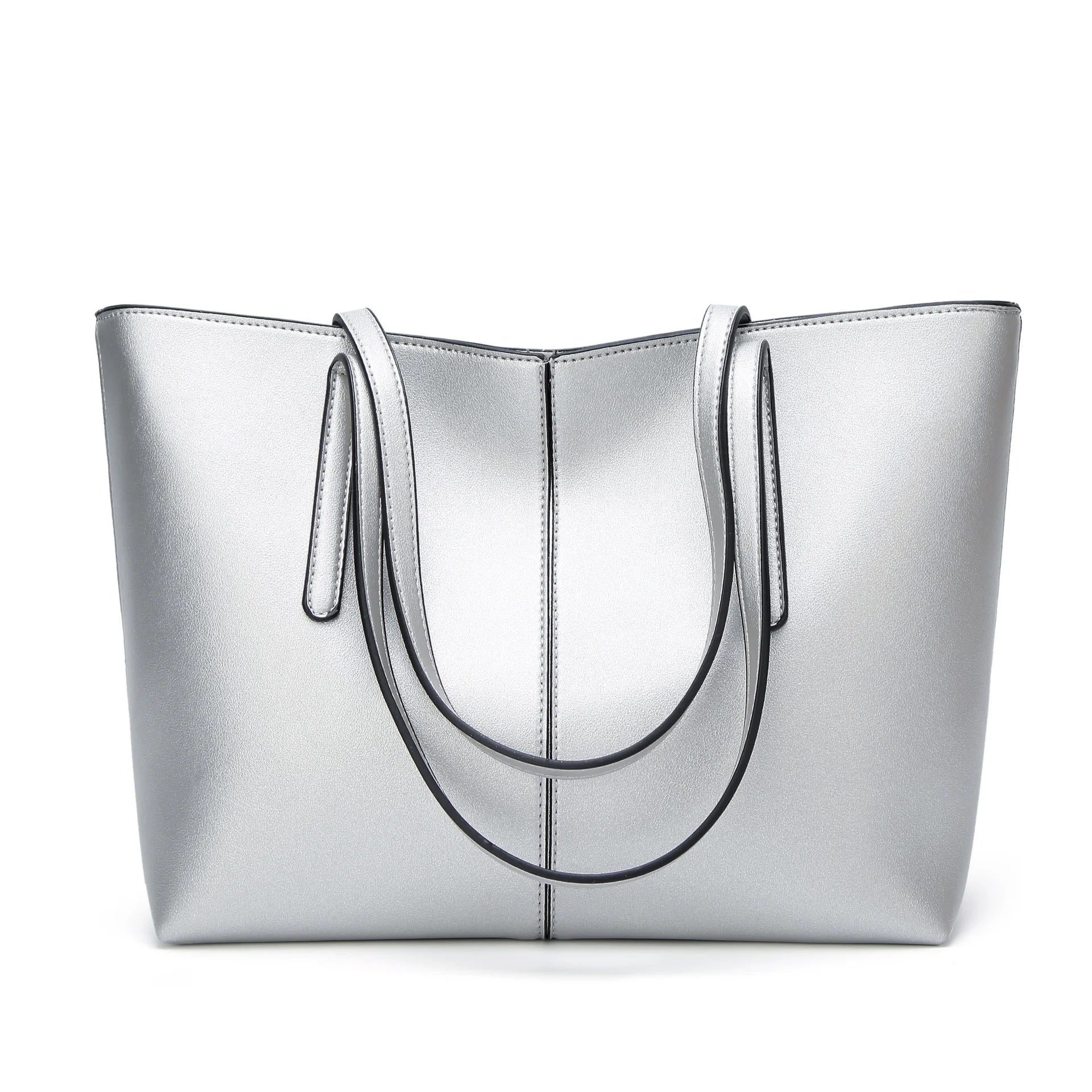 Women's PU Leather Shoulder Bags Big Capacity Messenger Bags Casual Handbags