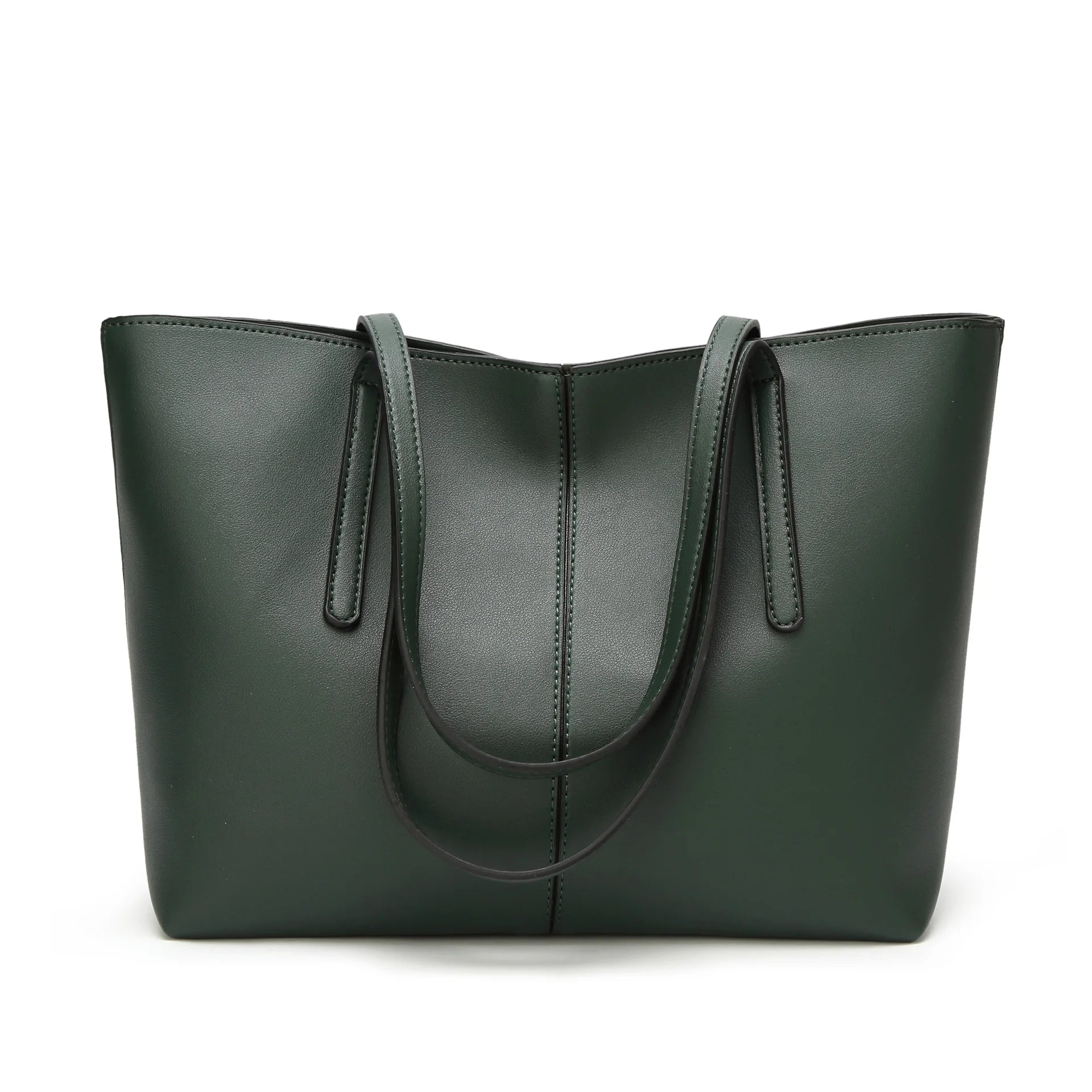 Women's PU Leather Shoulder Bags Big Capacity Messenger Bags Casual Handbags