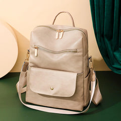 Womens Backpack Shoulder Bag Ladies Multipurpose PU Travel Purse Daypack Pocket