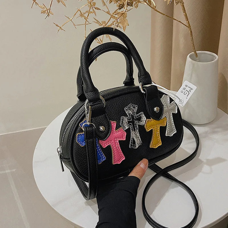 Y2K Women's Gothic Crossbody Shoulder Bag