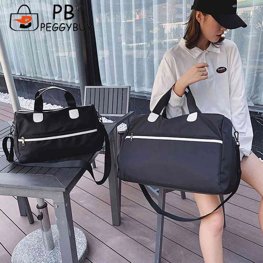 Yoga Fitness Waterproof Messenger Bag Large Capacity Tote Handbag