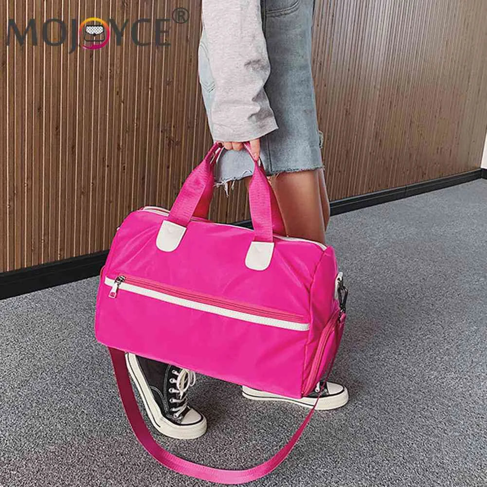 Yoga Fitness Waterproof Shoulder Crossbody Bag Large Capacity Tote Handbag