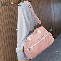 Yoga Fitness Waterproof Shoulder Crossbody Bag Large Capacity Tote Handbag
