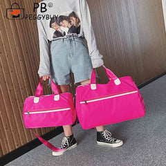Yoga Fitness Waterproof Messenger Bag Large Capacity Tote Handbag
