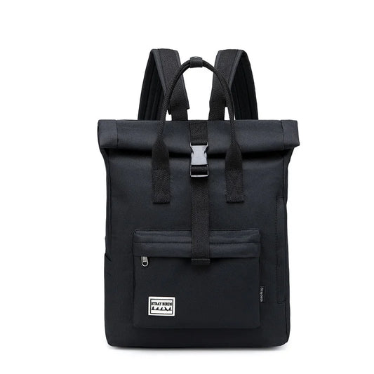 Youth Canvas Backpack Tablet Bag Student Bag