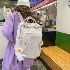 Waterproof Nylon Women Backpack with Pockets