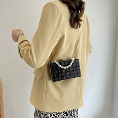 Acrylic Mini Bag Chain Cross Body Box Bags Transparent