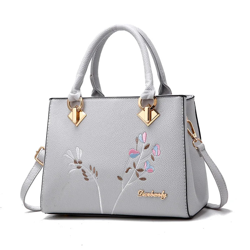 Embroidered Shoulder Bag for Women Autumn2022 New Large Capacity Crossbody Bag