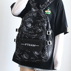 Female Campus Schoolbag - College Students Backpack