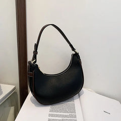 Crescent Bag Women's Single Shoulder Diagonal Bag Autumn and Winter