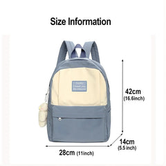 Candy Stitching Women Backpack School Bags for Teenage Girls