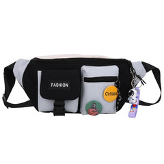 Women's Chest Bag Student Messenger Bag Sports Waist Bag