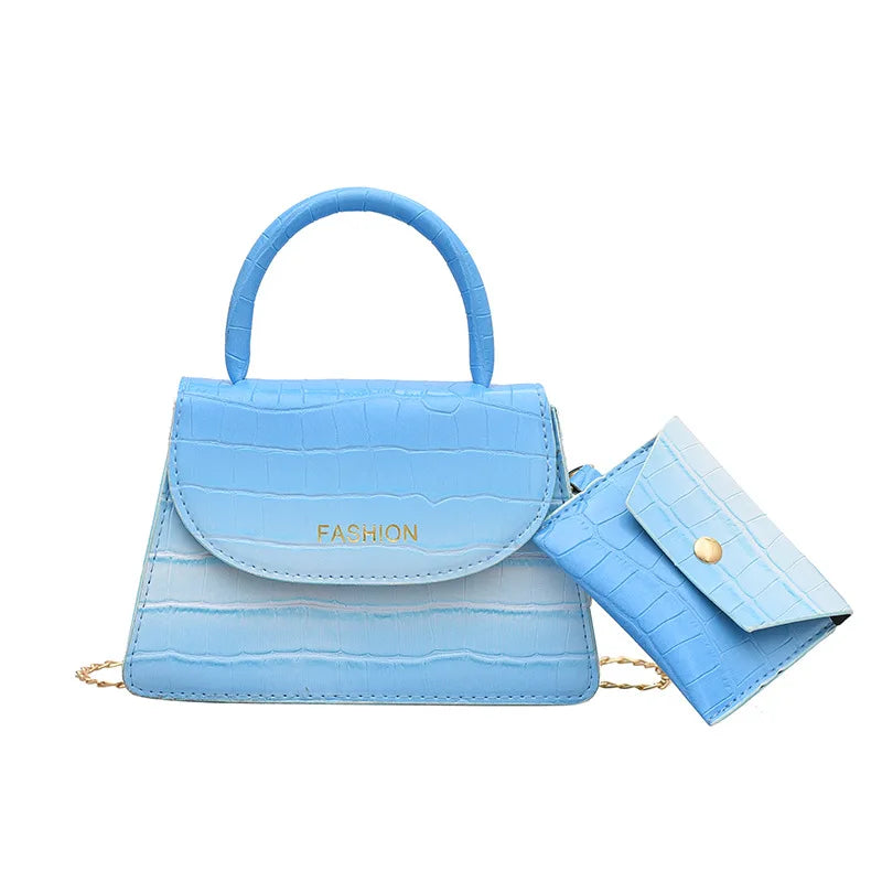 Retro Shoulder Bag Mini Tote Messenger Handbag Women Small Purse