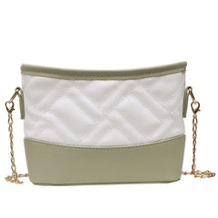 Small Incense Wind Chain Shoulder Bag Lock Stereotypes Lattice