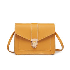 Yellow Mini Crossbody Bag for Women