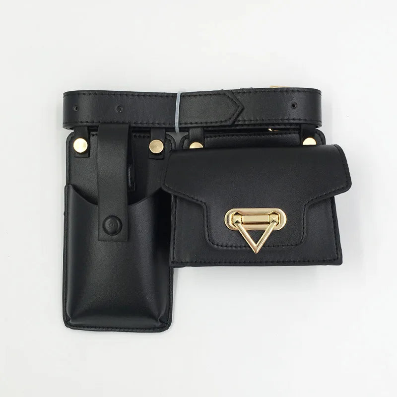 Women's Dual-Use Waist Bag and Cross Body Chest Bag
