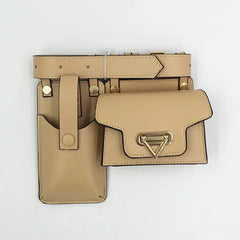 Women's Dual-Use Waist Bag and Cross Body Chest Bag